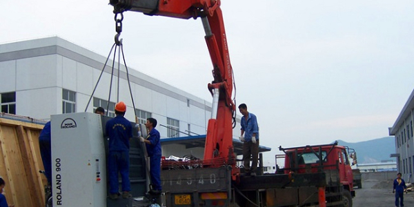 大型設備裝卸的流程以及注意事項。
